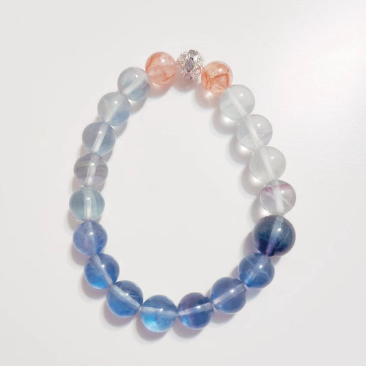 Handmade Crystal Bracelet- Beach House