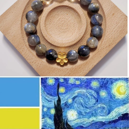 Handmade Crystal Bracelet- The Starry Night