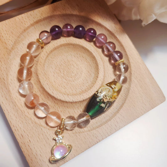 Handmade Crystal Bracelet- Twilight Hormony