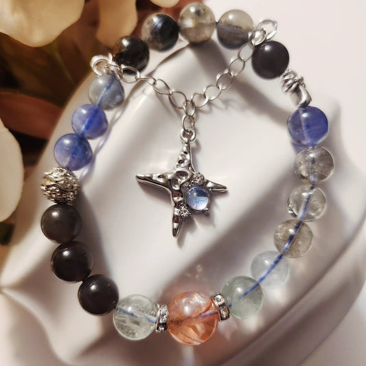 Handmade Crystal Bracelet- Solar Galaxy