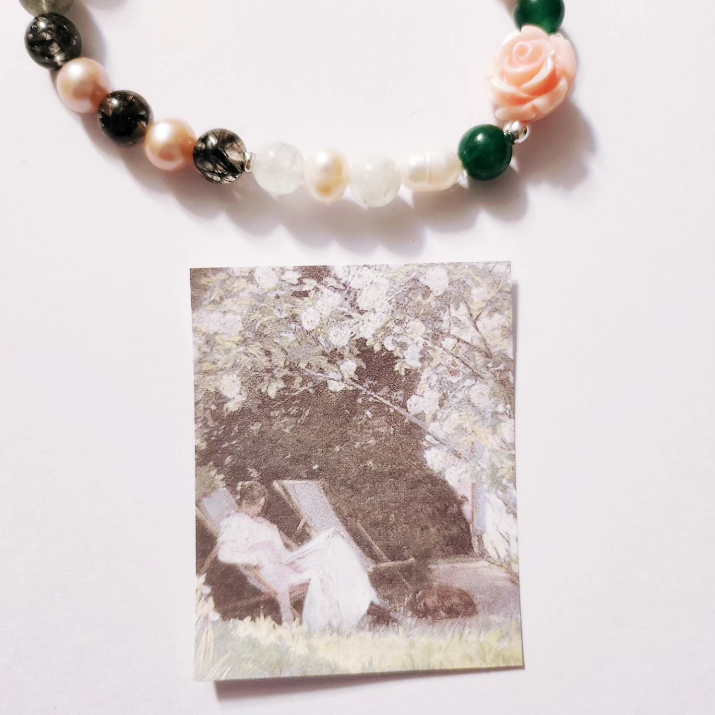 Handmade Crystal Bracelet- Mary Rose